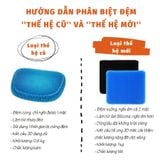 Đệm tổ ong 4D Sitter Gel Flex Silicone tấm lót ghế thoáng khí bảo vệ cột sống chất liệu mềm mại thân thiện