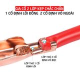 Dây câu bình ắc quy ô tô, nạp acquy xe máy, chất lượng cao tải 500A