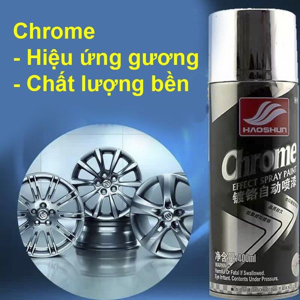 sơn chrome sơn la dăng mạ inox