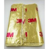 Combo Tấm cách âm 3M™ 2 lớp cao su non màu vàng dày 3mm làm hốc bánh hoặc sàn xe chống ồn từ gầm và sàn ô tô cao cấp