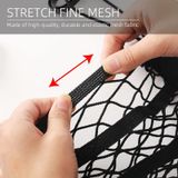 Túi lưới gắn ghế ô tô 3 lớp đa năng vách ngăn ghế sau xe ô tô đàn hồi đa chức năng giúp lái xe an toàn