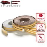 Cuộn 6 mét Roong băng keo 3M, Gioăng cao su chữ I chống ồn, Ron ngăn Bụi cửa Sổ cửa đi cửa nhà