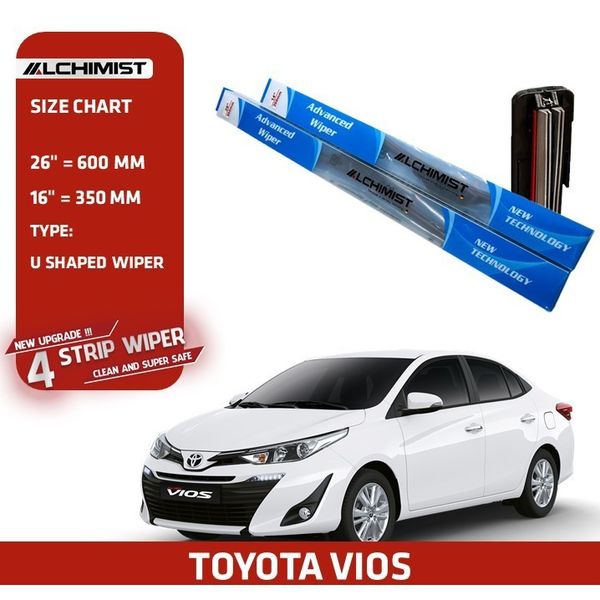 Gạt mưa toyota vios