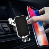 Giá đỡ điện thoại trên ô tô kẹp gắn cửa khe gió điều hoà xoay 360 độ vân cacbon tinh tế nhỏ gọn tiện lợi cho xe