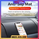 Thảm tấm chống trượt taplo ô tô siêu bám cho điện thoại, đồ trang trí