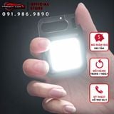 Đèn Led Cob có Móc cài chìa khóa Cầm Tay Mini Đèn Làm Việc /Đèn Pin Khẩn Cấp Led Ngoài Trời 800 Lumens Chạy Bằng Usb