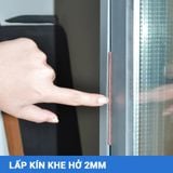 Ron cửa cuộn bán theo mét dài Gioăng cao su chữ I chống ồn, ngăn Bụi cửa Sổ (roncua)