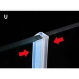 3 mét Gioăng cửa kính cường lực chữ H chắn nước cabin tắm Trendyhome Gioăng chắn nước nhà tắm
