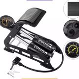 Bơm hơi chính hãng cylion,bơm hơi đạp chân 2 pitton có đồng hồ đo áp suất chuyên dụng cho ô tô xe máy,xe đạp loại cực kh