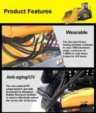 1 cuộn (rất dài) dây xoắn ruột gà, bọc dây điện phi 6/8/10/12/16/20mm, quấn dây điện