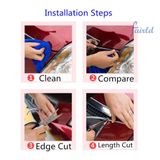 cuộn 12 mét Dây Viền Mạ Chrome Cho Xe Hơi sẵn keo 3m bóc dính