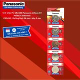 Pin nút Panasonic 3V CR-2016/5BE - 2032, 2025, 1632, 1620, 1616, 1220, 2450 Pin cúc áo Chính Hãng
