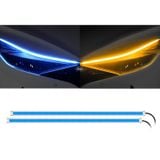 1 Cặp Đèn LED mí DRL Cho Xe Ô Tô chất liệu Ống cao su Mềm Dẻo LED Strip Dẫn Hướng Tín Hiệu Rẽ xi nhan chống thấm nước