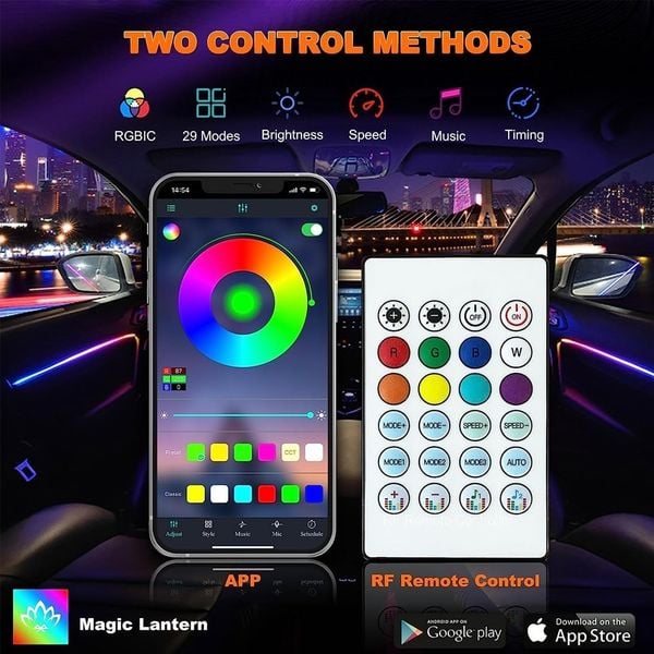 led ambient light taplo