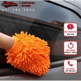 Găng tay 2 mặt rửa xe máy, ô tô, lau dọn nội thất - Dạng bạc tuộc xúc tu nhiều màu Trendy Car Nội thất ô tô