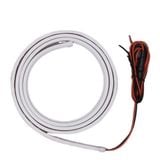 Dải led ánh sáng đèn daylight 12v phù hợp dán capo cốp xe hiệu ứng ánh sáng tích hợp khi bật điện