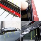 Bộ 2 chắn mưa gương chiếu hậu cho ô tô TYPE R thể thao