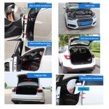 Gioăng cao su ô tô cấu tạo nhiều lỗ thoát khí bảo vệ mép cửa, cách âm, chống thấm, chống bụi, tiện lợi cao cấp