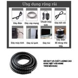 Lò xo nhựa Bọc dây rửa xe, bọc dây tuy ô thủy lực, dây cáp điện, bảo vệ dây chống mài mòn