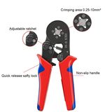Kìm bấm cos vuông HSC8 6-4A tự điều chỉnh bấm đủ loại cos ống tròn cos pin