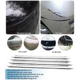 Bộ 2 miếng nẹp dải dán chrome chống va đập góc, thân xe hơi. Miếng dán chống va đập đa năng