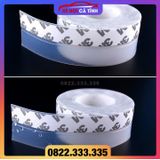 Combo 2 Mét Ron Chân Cửa Cao Su Cải Tiến Dán Chống Bụi Côn Trùng 25 35 45mm có sẵn keo dính