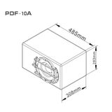 Loa Sub PLINIUS PDF-10A 10 inch Độ loa ghế Ô tô công suất cao Bass ấm thương hiệu uy tín toàn cầu
