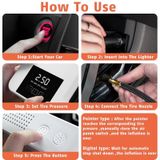 Bơm lốp xe điện tự động ngắt khi bơm đầy Pumb 150PSI, điện áp 12V Xe Ô tô