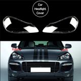 Vỏ đèn pha Porsche Cayenne, Panamera, macan Thay thế dành cho Porsche Cayenne 2007-2008-2009-2010, Vỏ tự động ống kính trong suốt