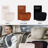 Gối tựa ô tô kiểu dáng maybach,phù hợp mọi loại xe hơi, chất liệu da lộn cao cấp