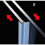 gioăng silicon gắn cửa kính chuyên dụng,gioăng chữ u, f, h tác dụng gắn vách kính cửa nhà tắm cửa ra vào ngăn nước bụi