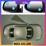 Bộ 2 Gương Cầu Lồi Xóa Điểm Mù Gương Chiếu Hậu Xe Hơi, Xe Máy, gương xoay 360 độ sẵn 3m bóc dính
