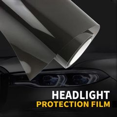 Decal PPF 3 lớp dán pha ô tô chuyên dụng cao cấp, Dán chống xước xe máy, ô tô đèn pha khổ 30 cm