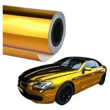 Decal trang trí ô tô chrome màu bạc/vàng tráng gương chống trầy dán xe cao cấp {Khổ lớn}