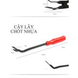 Bộ dụng cụ tháo lắp nội thất ô tô nhựa POM - Bộ tháo taplo, nhựa bản lề thiết bị nhựa, tháo vô lăng, tháo cần số ô tô