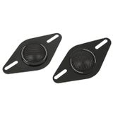 Dưỡng Loa Treble Đa Năng - Đế Loa Màu Đen (Nhựa PVC Cao Cấp) độ loa ô tô hoặc nhà cửa tiện dụng