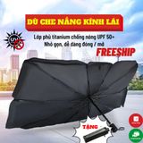 Ô Che Nắng Ô Tô Chắn Nắng Kính Lái Gấp Gọn tiện dụng Loại tốt phù hợp mọi loại xe chất liệu vải bạc chống nóng