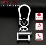 Móc Chìa Khóa ô tô Vinfast | Móc chìa khóa Xe Hơi Có In Logo Hãng Xe - Thiết Kế Trang Trọng, Tinh Tế, Đẳng Cấp