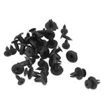 Bộ vít nhựa đa năng Trên Ô Tô Đinh Lá 6Mm Lỗ Nhựa Đinh Tán Chốt Vít Xe Dây Kẹp Dành Cho Xe MG, Nissan Toyota, Kia