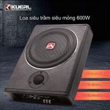 Loa Sub Trầm Gầm Ghế King Car bọc da 600w cao cấp đi kem cả loa treble hiệu ứng âm thanh hoàn hảo giá bình dân