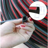 [BÁN BUÔN] Cuộn 100m gioăng cao su chữ P chống ồn cách âm chuyên dụng cho cánh cửa