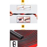 20m Gioăng chữ B nẹp cửa ô tô chống ồn chống bụi
