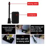 Keo Dán Sắt AB Chịu Nhiệt 50Gr ♥️ ♥️ Keo Vá Vết Nứt, Thủng Kim Loại Siêu Chắc