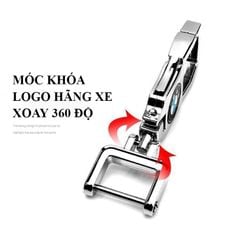 Móc chìa khóa ô tô xe hơi, xe máy có logo các hãng xe Móc khóa bằng kim loại - Hàng Chuẩn