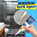 Keo miết mạch gạch men Tile Refill Agents màu trắng, sửa chữa nhà tắm, bếp sạch sẽ bền bỉ