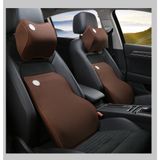 Gối Tựa Đầu, Gối Tựa Lưng Cao Su Non Cao Cấp Dùng Cho Xe Ô Tô, Ghế Văn Phòng, đảm bảo thoáng khí khi lái xe đường xa