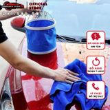 Freeship 30K Xô nước 11 lít gấp gọn đa năng lau rửa, đi phượt, câu cá, đựng đồ, chứa nước tiện dụng