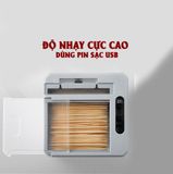 Hộp đựng tăm cảm ứng thông minh Máy đánh răng tự động Nhà hàng Khách sạn Hộp đựng tăm tự động bật lên Điện