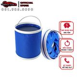Freeship 30K Xô nước 11 lít gấp gọn đa năng lau rửa, đi phượt, câu cá, đựng đồ, chứa nước tiện dụng