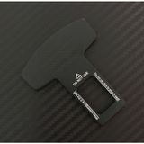 Chốt cài dây an toàn loại Cao cấp bọc da phiên bản cải tiến có thể móc nối tiếp full Logo Hãng xe